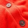 Lucy Relaxed Cotton Cardigan Bright Orange Lucy Relaxed Cotton Cardigan Bright Orange