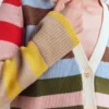 Lucy Relaxed Cotton Cardigan Multi Hotch Lucy Relaxed Cotton Cardigan Multi Hotch