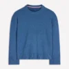 Lucy Relaxed Cotton Sweater Denim Blue Lucy Relaxed Cotton Sweater Denim Blue