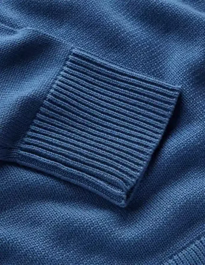 Lucy Relaxed Cotton Sweater Denim Blue Lucy Relaxed Cotton Sweater Denim Blue