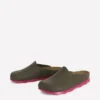 Lyla Colour Block Clogs Khaki/Pink Lyla Colour Block Clogs Khaki/Pink