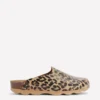 Lyla Colour Block Clogs Leopard