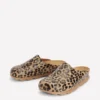 Lyla Colour Block Clogs Leopard