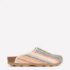 Lyla Colour Block Clogs Multi Weave Lyla Colour Block Clogs Multi Weave
