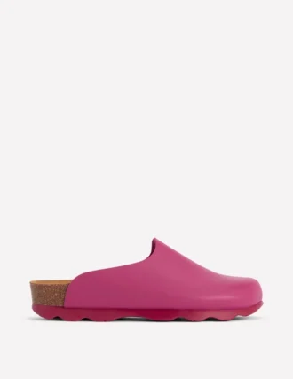 Lyla Colour Block Clogs Pink/Red