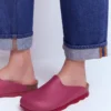 Lyla Colour Block Clogs Pink/Red Lyla Colour Block Clogs Pink/Red