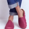 Lyla Colour Block Clogs Pink/Red Lyla Colour Block Clogs Pink/Red