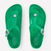 Lyla Toe Post Sandals Green/Pink