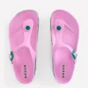 Lyla Toe Post Sandals Pink/Green