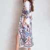 Mae Linen Blend Shirt Dress Multi, Elaborate Garden Mae Linen Blend Shirt Dress Multi, Elaborate Garden