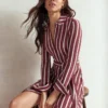 Marcia Jersey Shirt Dress Burnt Orange, Painted Dot Marcia Jersey Shirt Dress Burnt Orange, Painted Dot