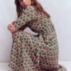 Marcia Jersey Shirt Dress Hunter Green, Heart Link Marcia Jersey Shirt Dress Hunter Green, Heart Link