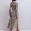 Marcia Jersey Shirt Dress Hunter Green, Heart Link Marcia Jersey Shirt Dress Hunter Green, Heart Link