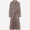 Marcia Jersey Shirt Dress Hunter Green, Heart Link Marcia Jersey Shirt Dress Hunter Green, Heart Link