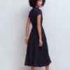 Marcia Jersey Shirt Dress Navy Marcia Jersey Shirt Dress Navy