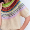 Margot Puff Sleeve T-Shirt Oatmeal Melange Margot Puff Sleeve T-Shirt Oatmeal Melange