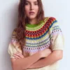 Margot Puff Sleeve T-Shirt Oatmeal Melange Margot Puff Sleeve T-Shirt Oatmeal Melange