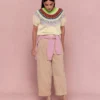 Margot Puff Sleeve T-Shirt Oatmeal Melange Margot Puff Sleeve T-Shirt Oatmeal Melange