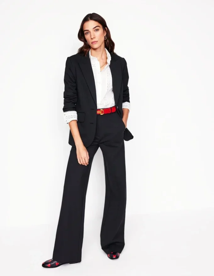 Marylebone Ponte Blazer Black