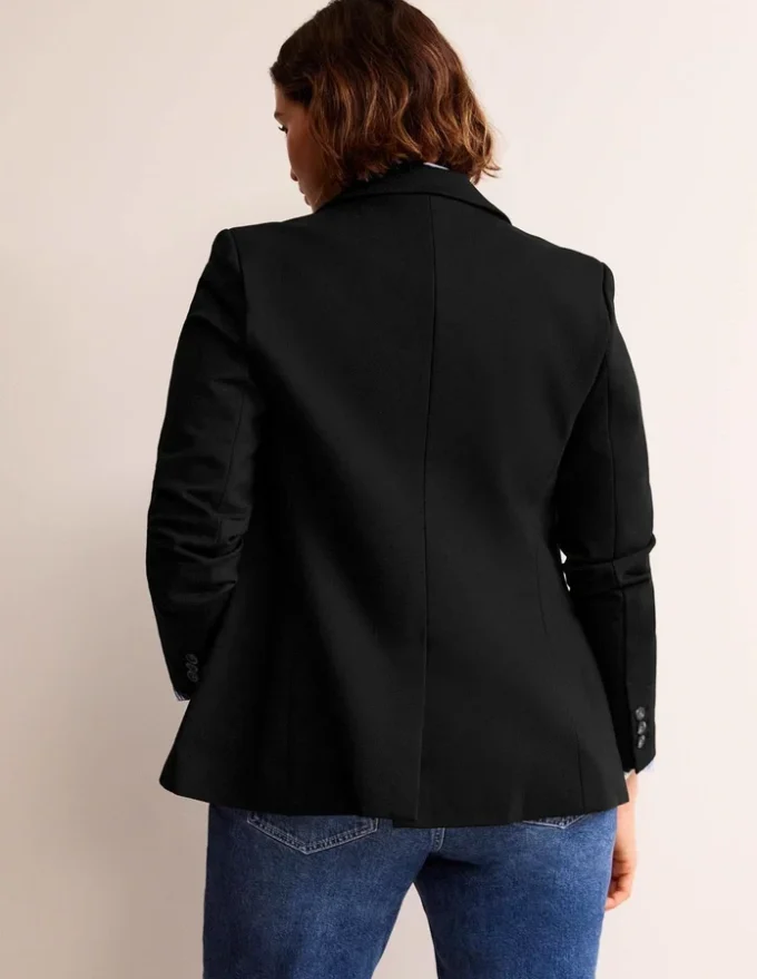 Marylebone Ponte Blazer Black