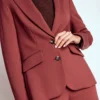 Marylebone Ponte Blazer Chestnut