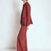 Marylebone Ponte Blazer Chestnut