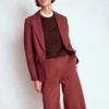 Marylebone Ponte Blazer Chestnut