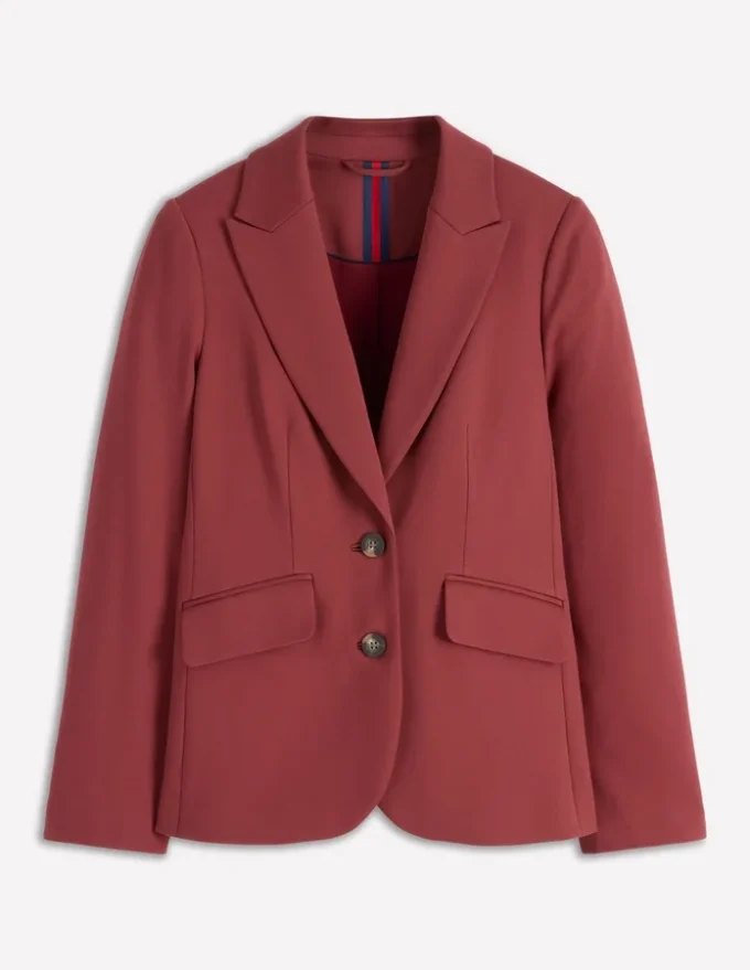 Marylebone Ponte Blazer Chestnut