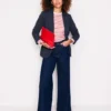 Marylebone Ponte Blazer Navy