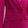 Marylebone Ponte Blazer Pomegranate