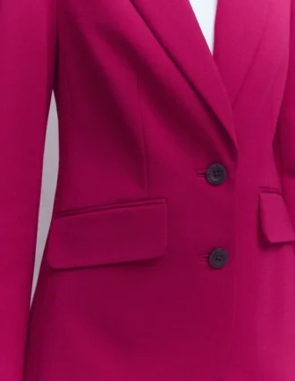 Marylebone Ponte Blazer Pomegranate