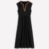 May Jersey Midi Dress Black May Jersey Midi Dress Black