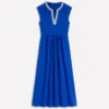 May Jersey Midi Dress Bright Blue May Jersey Midi Dress Bright Blue