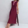 May Jersey Midi Dress Deep Wisteria May Jersey Midi Dress Deep Wisteria