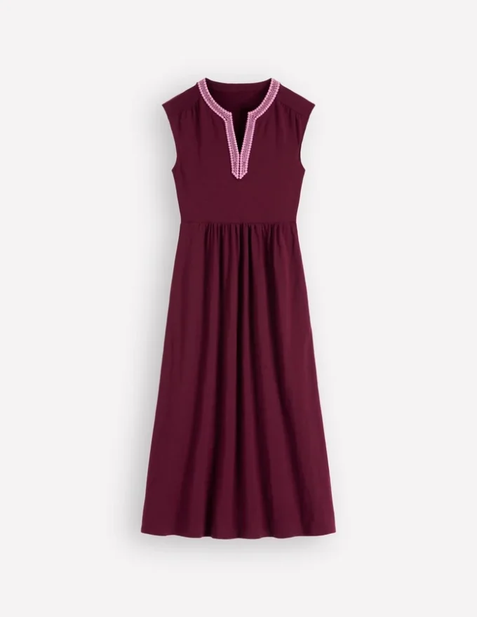 May Jersey Midi Dress Deep Wisteria May Jersey Midi Dress Deep Wisteria