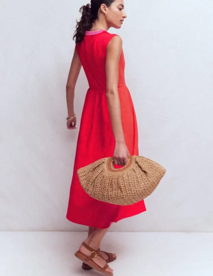 May Jersey Midi Dress Poppy Red May Jersey Midi Dress Poppy Red