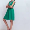 May Jersey Short Dress Deep Teal May Jersey Short Dress Deep Teal