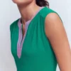 May Jersey Short Dress Deep Teal May Jersey Short Dress Deep Teal