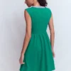May Jersey Short Dress Deep Teal May Jersey Short Dress Deep Teal