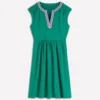 May Jersey Short Dress Deep Teal May Jersey Short Dress Deep Teal