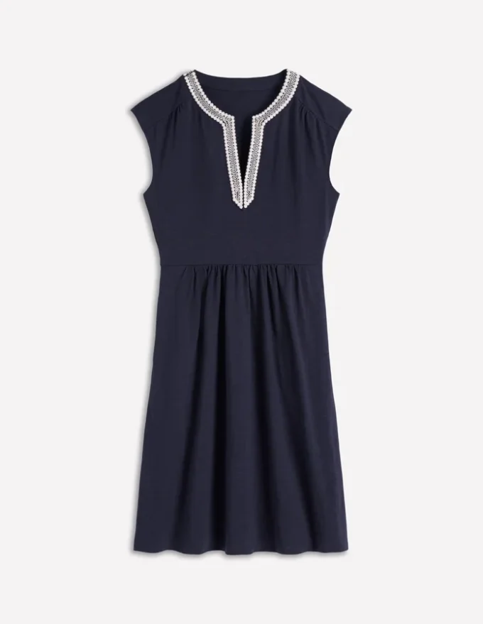 May Jersey Short Dress Navy May Jersey Short Dress Navy
