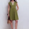 May Jersey Short Dress Olive May Jersey Short Dress Olive