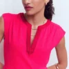 May Jersey Short Dress Opulent Pink May Jersey Short Dress Opulent Pink