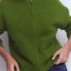 Maya Zip Up Jacket Herb Garden Maya Zip Up Jacket Herb Garden