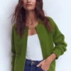 Maya Zip Up Jacket Herb Garden Maya Zip Up Jacket Herb Garden