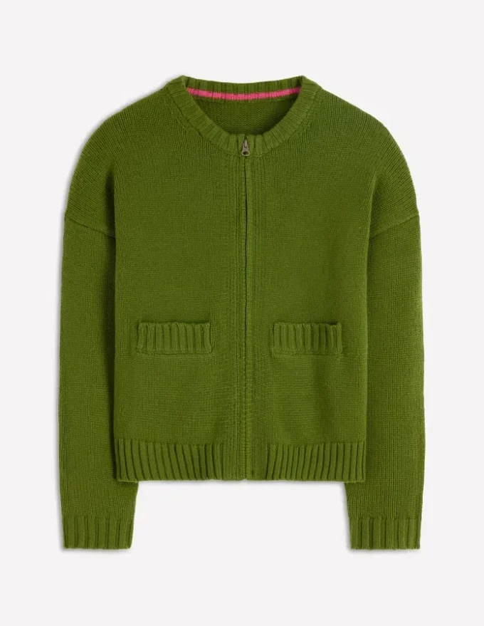 Maya Zip Up Jacket Herb Garden Maya Zip Up Jacket Herb Garden