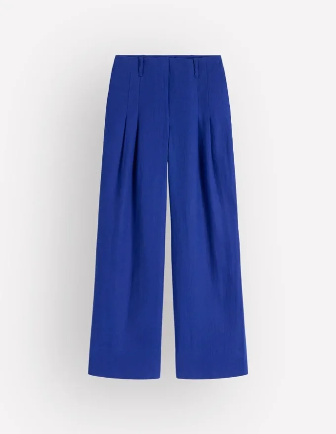 Mayfair Linen Pants Bright Blue Mayfair Linen Pants Bright Blue