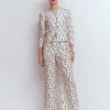 Mayfair Linen Pants Ivory, Painted Dot Mayfair Linen Pants Ivory, Painted Dot