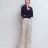 Mayfair Linen Pants Ivory, Painted Dot Mayfair Linen Pants Ivory, Painted Dot