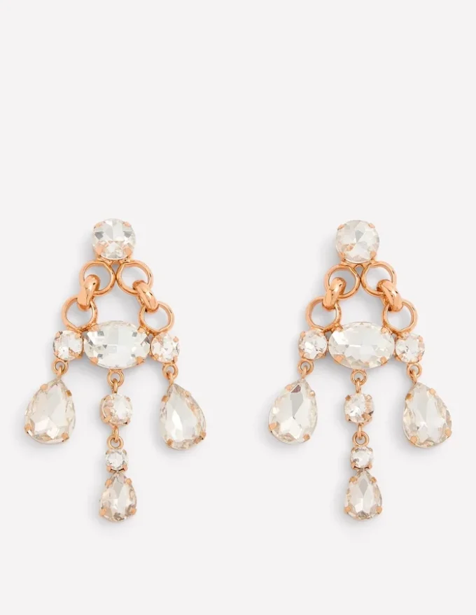 Mega Jewel Earrings Clear Mega Jewel Earrings Clear